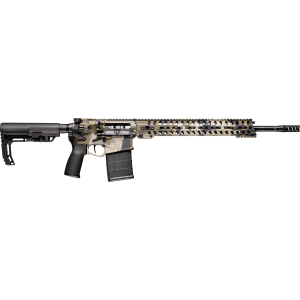 Patriot Ordnance Factory 01888 Revolution Gen4 308 Win 20+1 18.50 Match Grade Nitride Barrel, Kuiu Receiver, Adj MFT BMS Minimalist Black Stock, Polymer Grip, 14.5 M-Lok Handguard, Optics Ready