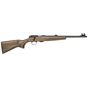 CZ-USA 02335 CZ 457 Scout Youth 22 LR 1rd 16 in Black Nitride Steel Threaded Barrel Black Nitride Steel Receiver Beechwood Fixed American Style Stock Right Hand, Rifle