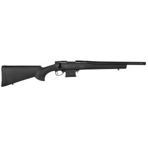 Howa HMA70362 M1500 Mini Action 300 Blackout Caliber with 10+1 Capacity, 16.25 Barrel, Black Metal Finish & Black Fixed HTI Pillar-Bedded Stock Right Hand (Full Size)