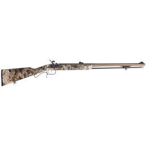 Traditions R3980525 ShedHorn 50 Cal Musket 26in Fluted, Stainless Barrel/Rec, Veil Wideland Synthetic Stock, Williams Fiber Optic Sights, Accelerator Breech Plug