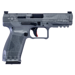 Canik HG5636LGBN Mete SFT 9mm Luger Black Grey Bomber Optic Ready/Serrated Slide Grey Bomber Synthetic Frame w/Picatinny Rail