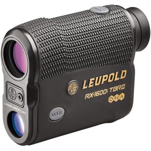 Leupold 173805 RX-1600i TBR/W Black/Gray 6x1600 yds Max Distance OLED Display