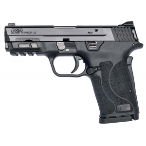 SMITH & Wesson 12437 M&p 9 Shield Ez M2.0 9mm Luger 3.68 8+1 Black Polymer Grip No Thumb Safety 3-dot Adjustable