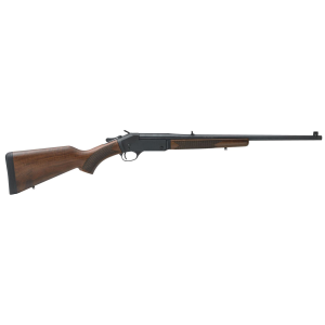 HENRY H015357 Single Shot 38 Special Or 357 Mag Caliber With 1rd Capacity, 22 In Barrel, Overall Blued Finish & American Walnut Stock, Right Hand (full Size), Rifle