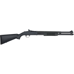 MOSSBERG 50693 590 Tactical Shotgun 12 Ga 3 In 20 In 8+1 Matte Blued Black Synthetic Stock