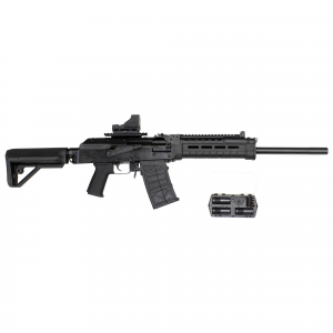 JTS Group M12ak M12ak-t2, Semi-automatic, Ak, 12 Gauge 3 In, 18.7 In Barrel, Black, Polymer Grip And Stock