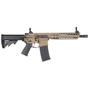 LWRC ICA5R5CK16CA Individual Carbine A5 *CA Compliant 5.56x45mm NATO 16.10 in 10+1 FDE Cerakote Black Adjustable Stock Black Polymer Grip, Rifle