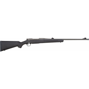 Mossberg 28136 Patriot 338 Win Mag 3+1 24in Threaded/Fluted Barrel w/Recessed Match Trigger, Cerakote Stainless Steel, Spiral-Fluted Bolt, Synthetic Stock, Drop Box Magazine, Adjustable LBA Trigger