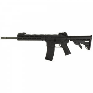 Tippmann M4-22 Pro Compliant, Semi-auto Rifle, AR, 22 LR, 16 in Barrel, Composite MLOK Handguard, Faux Slip Fit Flash Hider, Matte Finish, Black, M4 Collapsible Stock, Front/Rear Flip Sights, 1 Mag, 10 Rounds A101037 - Tippmann Arms Company