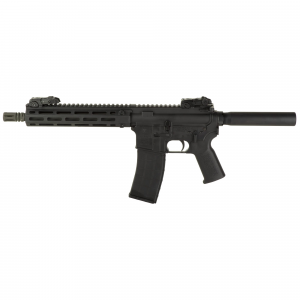 Tippmann M4-22 Pro, Semi-auto Pistol, AR, 22 LR, 11 in Barrel, Composite MLOK Handguard, Matte Finish, Black, Pistol Tube, Front/Rear Flip Sights, 1 Mag, 25 Rounds A101030 - Tippmann Arms Company