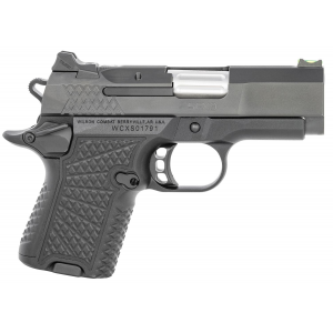 Wilson Combat SFX9 Subcompact 9mm Luger 3.25 in 10+1, 15+1 Black Black Stainless Steel Slide Black G10 Grip Ambi Safety