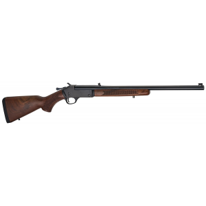 Henry H015360BH Single Shot 360 Buckhammer 1rd 22 in, Blued Barrel/Rec, Walnut Furniture, Brass Bead & Leaf Sight