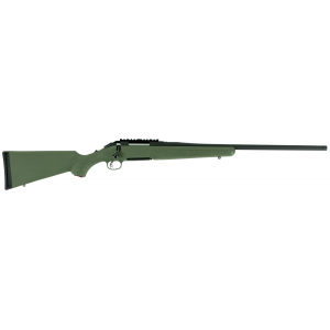 RUGER 6974 American Predator 308 Win 4+1 18 Threaded Barrel, Matte Black Alloy Steel, Moss Green Synthetic Stock, Flush Fit Magazine, Optics Ready
