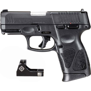 Taurus G3 9Mm 12-Shot 3-Dot Adj. 3.26 in Mat W/Micro Red Dot 1G3CP931SM