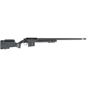 Christensen Arms CA10270H85281 BA Tactical Long Range 6.5 Creedmoor 4+1 26 in Carbon Fiber Barrel, Black Nitride Finish, Black with Gray Webbing Stock, Rifle