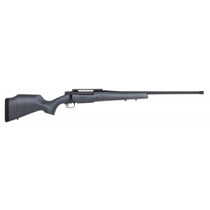 MOSSBERG 28102 Patriot Long Range Hunter 300 Win Mag 3+1 24 In Sniper Gray Fixed Monte Carlo Stock Matte Blued Right Hand