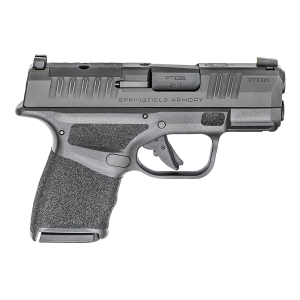 Springfield Armory HC9319BOSP Hellcat OSP Micro-Compact 9mm Luger 11+1/13+1 3 in Black Melonite Hammer Forged Barrel, Black Melonite Optic Ready/Serrated Steel Slide, Adaptive Textured Grip, Pistol