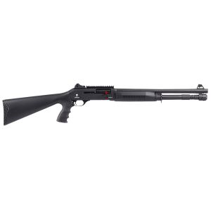 Typhoon Defense MPX0401 Quake MPX Puma 12 Gauge 3 in 5+1 18.50 in, Black with Red Accents, Synthetic Furniture with Fixed Pistol Grip Stock, Ghost Ring Sights Optics Rail, Ext. Chokes - Typhoon Defense