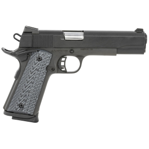 Taylors & Company 230058 1911 Tactical Full Size 9mm Luger 8+1, 5 in Stainless Steel Barrel, Black Parkerized Serrated Slide, Black Parkerized Steel Frame w/Beavertail, Black/Gray G10 Grip, Pistol - Taylors & Co