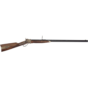 Taylors & Company 210148 1874 Sharps Down Under Sport 45-70 Gov Caliber with 1rd Capacity, 34 in Blued Barrel, Color Case Hardened Metal Finish & American Walnut Stock Right Hand (Full Size), Rifle