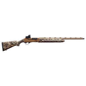 Akkar 111414 Churchill 220 Gobbler Youth 20 Gauge 24 in 3+1 3 in Tan Optics Cut Rec Camo Fixed Stock with Adjustable LOP Right Hand - Akkar