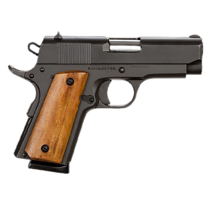 Rock Island 51416MA GI Standard CS *MA Compliant 45 ACP Caliber with 3.50 in Barrel, 7+1 Capacity, Overall Black Parkerized Finish Steel, Beavertail Frame, Serrated Slide & Wood Grip, Pistol - Armscor Firearms