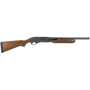 Remington R25559 Model 870 Home Defense 12 Gauge 18.50 in 4+1 3 in Matte Blued Rec/Barrel Satin Hardwood Stock Right Hand (Full Size) Includes Cylinder Rem Choke
