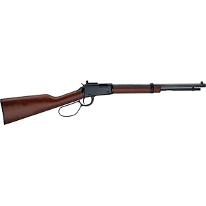 Henry H001TL Frontier Large Loop Full Size 22 Long/22 LR/22 Short/ 16 LR/21 Short, 20 in Blued Octagon Barrel, 3/8 in Grooved Black Steel Receiver, American Walnut Fixed, Rifle