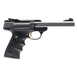 Browning 051409490 Buck Mark Standard *CA Compliant 22 LR 10+1 5.50 in Slab Side Barrel, Stainless Serrated SS Slide, Matte Black Aluminum Frame, Finger Grooved Black Ultragrip RX Grip, Pistol