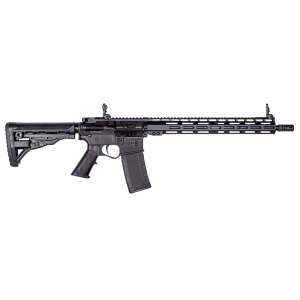 ET Arms Inc ETAGOMEGA556ML15 Omega-15 5.56x45mm NATO 16in 30+1, Black, Polymer Rec, ATI SR-1 Stock, A2 Grip, Flip-Up Sights