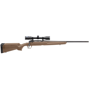 Savage Arms 57178 Axis II XP 270 Win 4+1 22 in, Matte Black Barrel/Rec, FDE Synthetic Stock, Includes Bushnell Banner 3-9x40mm Scope, Rifle