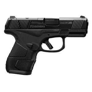 Mossberg 89046 MC2sc Sub-Compact 9mm Luger 3.40 in 10+1 Matte Black Frame Black DLC Stainless Steel with Optics Cut Slide Aggressive Textured Black Polymer Grip (No Safety)