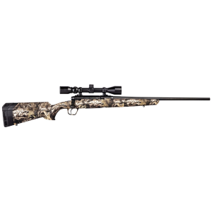 Savage Arms 57546 Axis XP Full Size 350 Legend 4+1 18 in Matte Black Button-d Barrel, Carbon Steel Receiver, Mossy Oak Break-Up Country Fixed Sporter Synthetic Stock, Weaver 3-9x40mm, Rifle