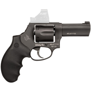 Taurus 2-327P31CHNS 327 Defender T.O.R.O Small Frame 327 Federal Mag 6rd 3 in Matte Black Steel Barrel, Cylinder & Optic Ready Frame, Black Rubber Grip