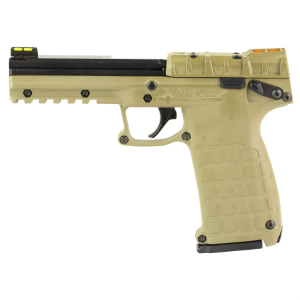 Kel-Tec PMR 30, Single Action, Hammer Fired, Semi-auto, Polymer Frame Pistol, Full Size, .22 WMR, 4.3 in Barrel, Matte Finish, Tan, Fiber Optic Sights, 10 Rounds, 1 Mag PMR30TAN10