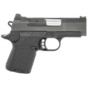 Wilson Combat SFX9 Subcompact 9mm Luger 3.25 in 10+1 15+1 Black Black Stainless Steel Slide Black G10 Grip
