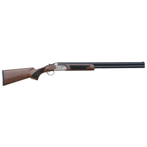 Pointer KAR2028 Acrius 20 Gauge with 28 in Black O/U Barrel, 3 in Chamber, 2rd Capacity, Nickel Engraved Metal Finish & Turkish Walnut Stock Right Hand (Full Size) Includes 5 Chokes, Shotgun