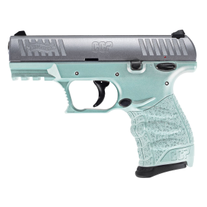 Walther 5083512 CCP M2 9mm Luger 3.54 in 8+1 Angel Blue Polymer Frame Stainless Steel Slide Angel Blue Polymer Grip