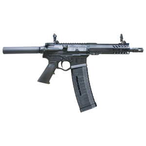 ET Inc ETAGOMEGAP160 Omega-P1 223 Rem/5.56 NATO 7.50 Black Threaded Barrel, M-LOK Handguards, Pistol Tube, Black Poly Grips, Tactical Pistol - Et Arms