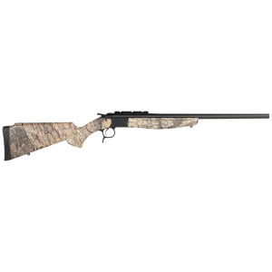 CVA CR4916 Scout Compact 410 Gauge with 22 in Barrel, 1rd Capacity, Matte Blued Metal Finish & Realtree Timber Synthetic Stock Right Hand, Shotgun
