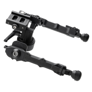 Accu-Tac FC-4 G2 FCASQD-G204, Bipod, Black, F Class Bipod, Arca Swiss Rail FCASQD-G204