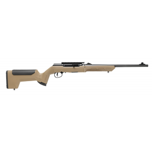 SAVAGE Arms 47262 A22 Takedown 22 Lr 10+1 18 In Threaded, Blued Barrel/rec, Fde Synthetic Stock With Mag Storage, Optics Mount With Low-pro Sights