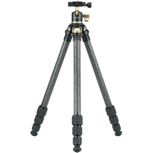 Leupold 180380 Alpine Tripod Kit 5-58 in High Black Carbon Fiber