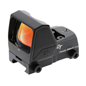 Crimson Trace 0101970 RAD Micro Pro Matte Black 1x 3 MOA Red Dot Reticle Compact/Sub-Compact Pistol