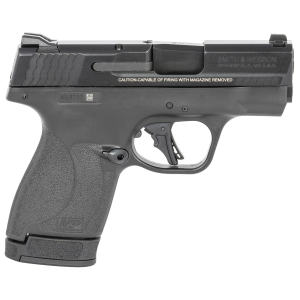 Smith & Wesson 13249 M&P Shield Plus 9mm Luger 3.10 in 10+1 Matte Black Matte Black Armornite Stainless Steel Slide Black Polymer Grip (No Manual) w/10 lbs Trigger