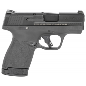SMITH & Wesson M&p Shield Plus Pistol 13246, 9mm, 3.10, Manual Safety, White Dot, Black, 10/13 Rd