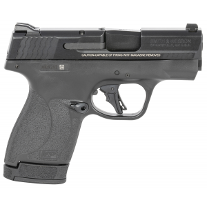 SMITH & Wesson M&p Shield Plus Pistol 13248, 9mm, 3.10, No Manual Safety, White Dot, Black, 10/13 Rd