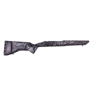 Iota Outdoors 961211101113111101 Krux Large Pattern Midnight Gray Fiberglass Fixed with Varmint Barrel Contouring for Remington 700 Short Action Right Hand - Iota Outdoors