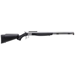 CVA CR3801SM Crossfire 50 Cal Firestick 26 Stainless Fluted Barrel, DuraSight Rail Receiver, Black Fixed Synthetic Stock, Black Powder Rifle - Cva