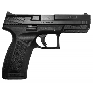 EAA 390340 Girsan Mc9 9mm Luger 4.20 In 17+1 Black Black Steel Interchangeable Backstrap Grip